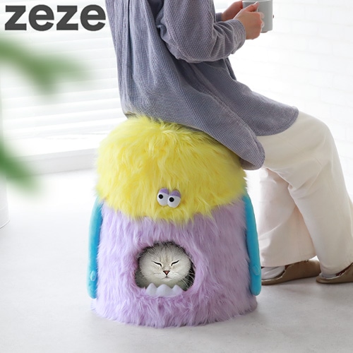 zeze Monster Pet Bed ゼゼ モンスター型のペット用ベッド [ A