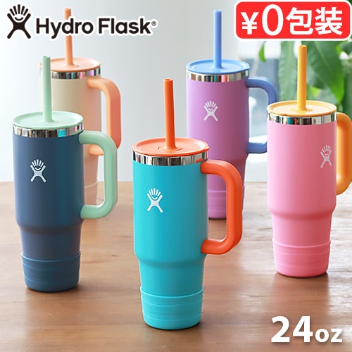 �ϥ��ɥ��ե饹�� ����֥顼 ������ ���ȥ��� ��å� 709ml Hydro Flask KIDS TUMBLER WITH STRAW LID 24oz