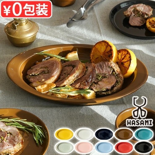 �ϥ��� �����Х� �ץ졼�� HASAMI SEASON 01 OVAL PLATE 0000-49