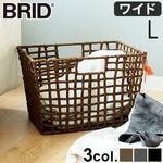 �֥�å� ��ե˥å� �Х����å� [ �磻�� L������ ] BRID ROUGH KNIT BASKET