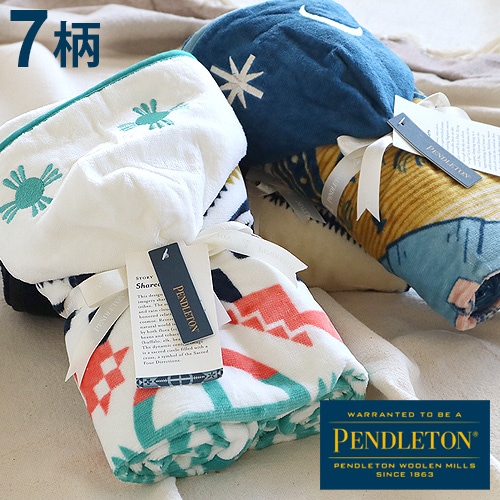 �ڥ�ɥ�ȥ� �ץ��ƥåɥա��ǥåȥ����� PENDLETON Printed Hooded Towels