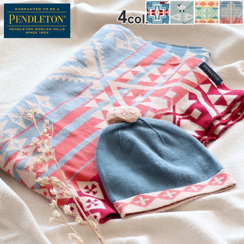 �ڥ�ɥ�ȥ� �˥åȥ٥ӡ��֥�󥱥å� PENDLETON Knit Baby Blanket