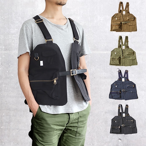 ���å��� �����󥯥ʥ����� ������ �٥��� AS2OV SHRINK NYLON CAMP VEST 1