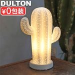 ����ȥ� �ݡ������ �饤�� [ ���ܥƥ� / �ޥåȥۥ磻�� ] DULTON Porcelain light CACTUS
