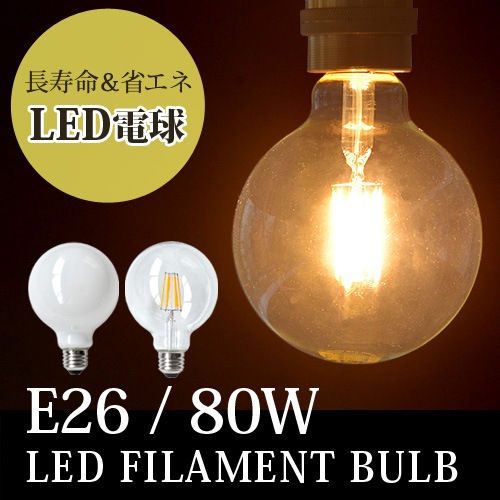LED�ե�������ŵ� [E26/80W] LED FILAMENT BULB NL-LEDG 80W