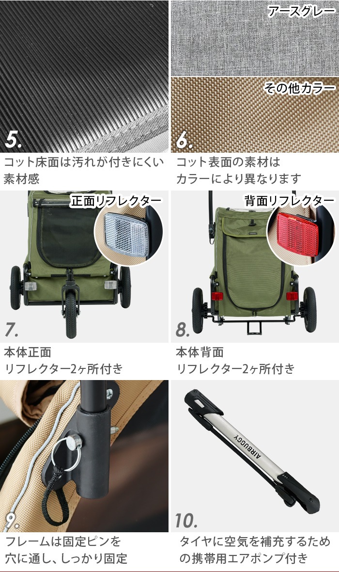 �����Х��� �ȥ����󥯥� �ڥå� �ɥå������� AIRBUGGY CUBE TWINKLE