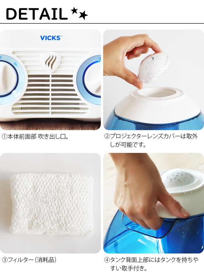 VICKS �����å��� �������ü��� 4L V3700