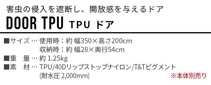 MINIMAL WORKS AGORA DOOR TPU [MGSHDO03AG010DO1BK]