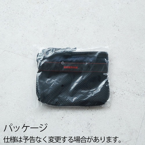 �ͥ��ݥ�OK ������ �֥꡼�ե��� BRIEFING MESH FLAT POUCH S