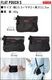 �ͥ��ݥ�OK ������ �֥꡼�ե��� BRIEFING MESH FLAT POUCH S