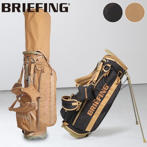 新品ブリーフィングゴルフキャディバッグ CR-4 #02 コヨーテ ブリーフィング コヨーテ [ブラック コヨーテ] BRIEFING CR-4 #02 XP