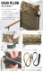 �Хꥹ�ƥ����� �������ԥ��� �º� BALLISTICS CHAIR PILLOW BAA-2303