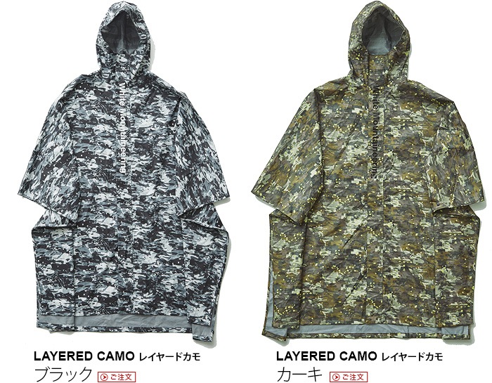 White Mountaineering RAIN PONCHO �ۥ磻�� �ޥ���ƥ˥���� �쥤��ݥ����
