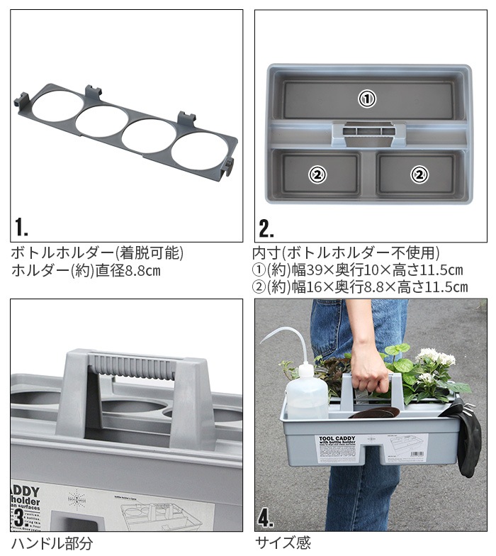 カリン ツールキャディー ボトルホルダー karin Tool Caddy Bottle Holder 新着 plywood(プライウッド)