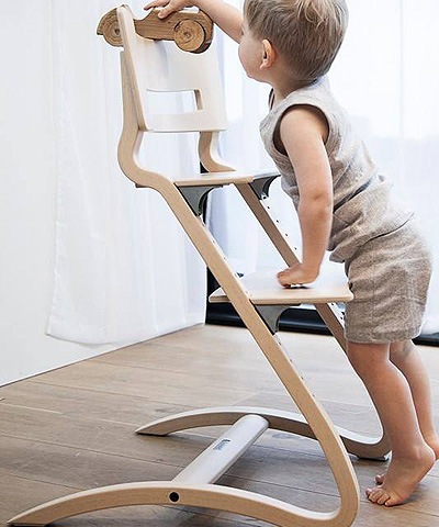 �ꥨ����� �ϥ������� + �����եƥ����С� ���å� Leander high chair ����������