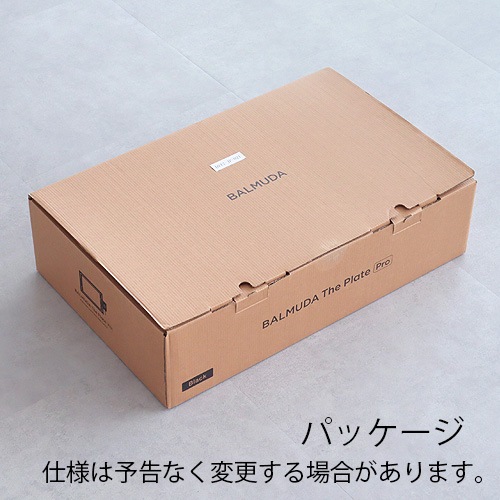 Хߥ塼 ץ졼 ץ  ɥС å BALMUDA The Plate Pro K10A-BK  Griddle & Cover K10-A100