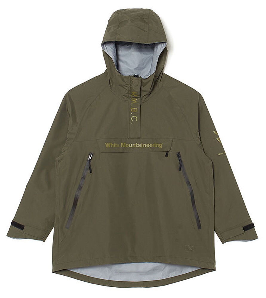White Mountaineering ANORAK RAIN JACKET BC2073204 �ۥ磻�ȥޥ���ƥ˥���� ���Υ�å� �쥤�󥸥㥱�å�