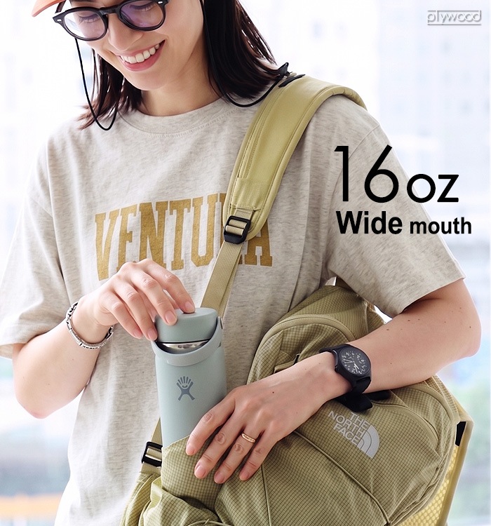 �ϥ��ɥ��ե饹�� �ϥ��ɥ졼����� �磻�ɥޥ��� 473ml Hydro Flask HYDRATION Wide Mouth 16oz
