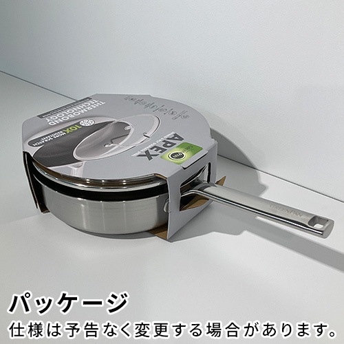 ����Ź ���꡼��ѥ� �����ڥå��� �����ե饤�ѥ� [ 24cm 05100396 ] ���饹���դ� GreenPan APEX COLLECTION