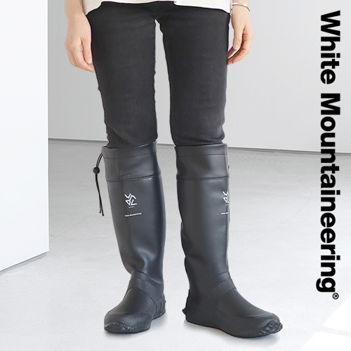 White Mountaineering PACKABLE RAIN BOOTS BC2071805 �ۥ磻�ȥޥ���ƥ˥���� �ѥå��֥�쥤��֡���