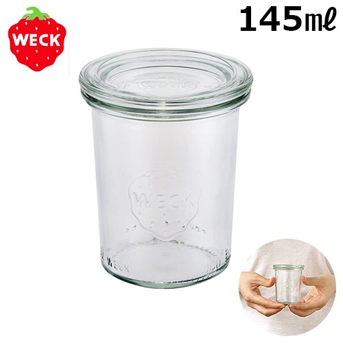 �����å� ���饹����˥����� �ߥ� �⡼��ɥ������� WE-760/145ml WECK MINI MOLD SHAPE ���Ρܥե�