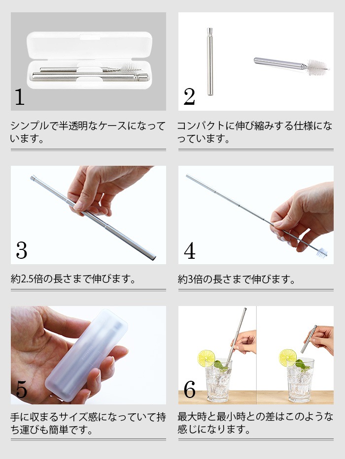 ���å������� �ȥ�٥� ���ȥ������å� ���ƥ�쥹 KIKKERLAND TRAVEL STRAW SET