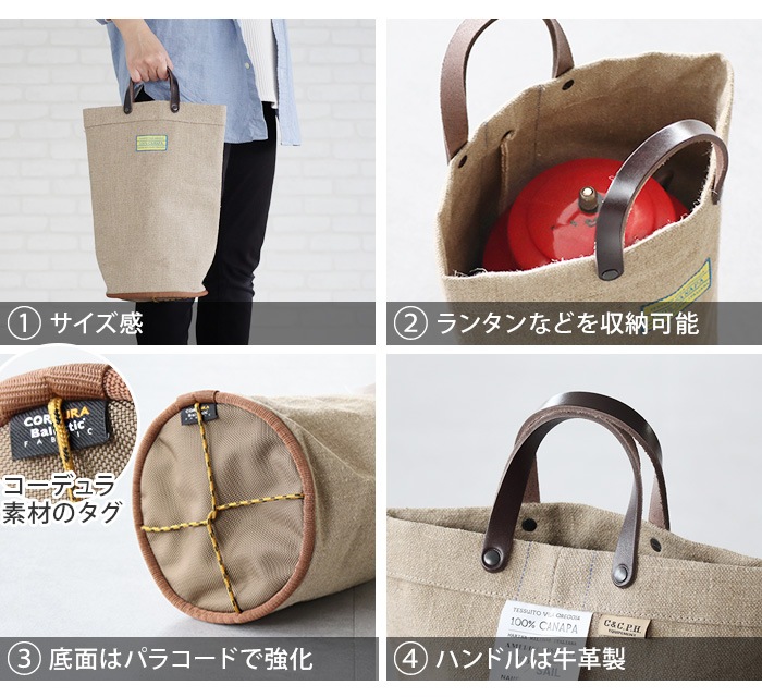 ���ʥ� �С������� �ġ���Хå� C��C.P.H. EQUIPEMENT CANAPA VERTICAL TOOL BAG