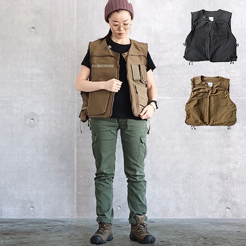 ���å��� �����󥯥ʥ����� AS2OV SHRINK NYLON CAMP VEST 2