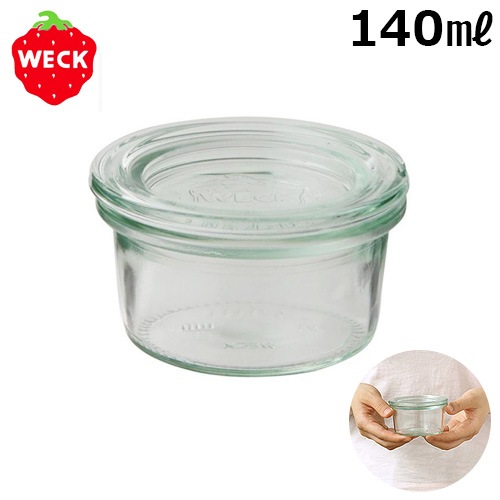 �����å� ���饹����˥����� �ߥ� �⡼��ɥ������� WE-976/140ml WECK MINI MOLD SHAPE ���Ρܥե�