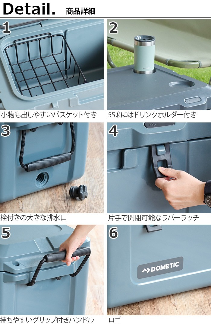 �ɥ�ƥ��å� �ѥȥ����� �������ܥå��� 35L Dometic Patrol Icebox