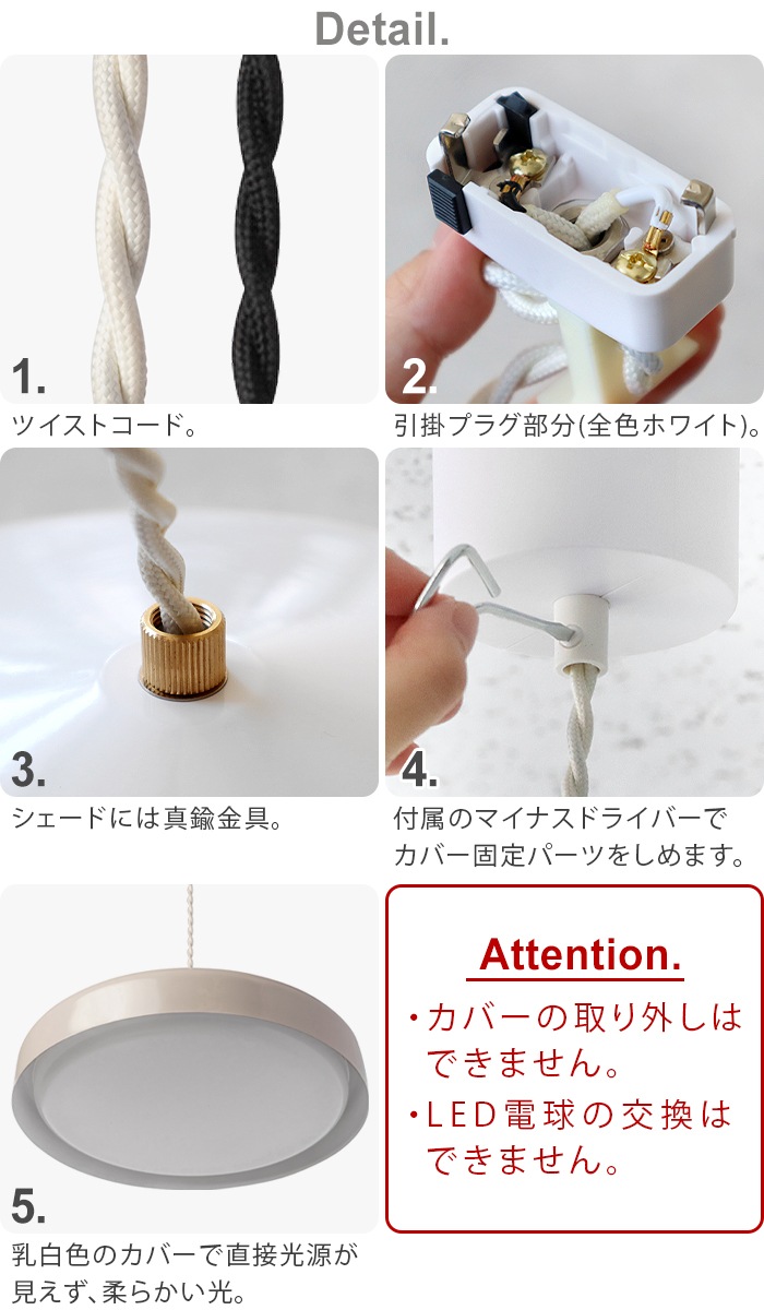 BRID EON LED PENDANT LIGHT [L / 003415]