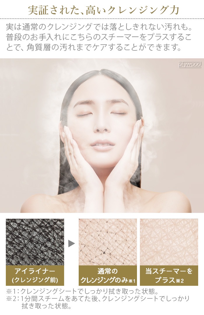 �ե����ƥ��� �ե�������� ����󥸥� �ʥΥ������ޡ� FESTINO Facial Cleansing Nano Steamer SMHB-033