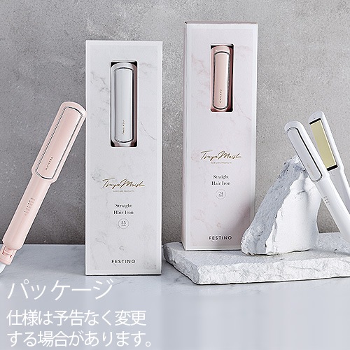 �ե����ƥ��� ���ȥ졼�ȥإ��������� 24mm FESTINO Straight Hair Iron 24mm