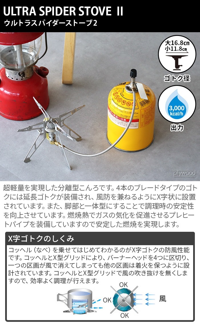 ץॹ ȥ顦ѥȡ 2 PRIMUS ULTRA SPIDER STOVE 2