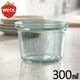 �ڸ���Ź�ۥ����å� ���饹����˥����� �ߥ� �⡼��ɥ������� WE-741/300ml WECK MINI MOLD SHAPE ���Ρܥե�