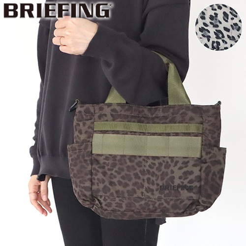 �֥꡼�ե��� �쥪�ѡ��ɥ��꡼�� �����ȥȡ��� �쥪�ѡ��� BRIEFING LEOPARD SERIES CART TOTE LEOPARD