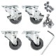 HIBROW FLIP BOX CASTERS 1SET �ϥ��֥��� �ե�åץܥå������㥹������ 1���å�