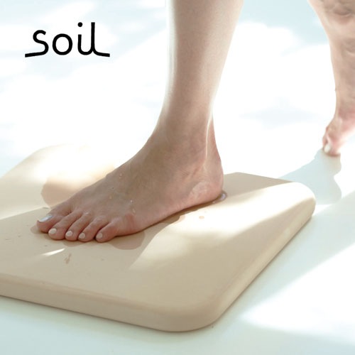 ������ �����ڥХ��ޥå� soil BATH MAT �� square ��