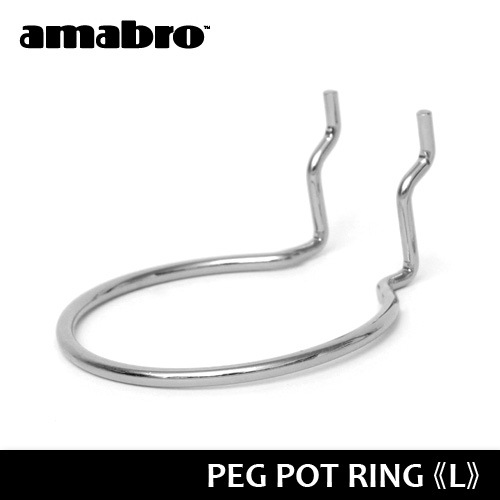 ���ޥ֥� �ڥ����꡼�� �ڥ� �ݥåȥ�� ��PEG POT RING L������/��������� amabro PEG SERIES HOOK