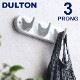 ����ȥ� �ݡ������ 3 �ץ��� �եå� DULTON PORCELAIN 3 PRONG HOOK