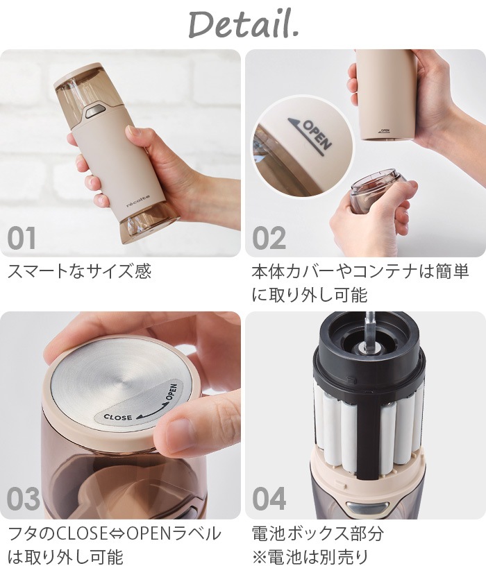 쥳 ưޥ recolte Electric Sesame Grinder RSG-1