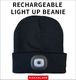 KIKKERLAND RECHARGEABLE LIGHT UP BEANIE KFL68