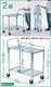 �ڥ᡼����ľ���ʡۥǥ��ơ��� �᥿��ե�����ǥ��� ������ DETAIL Metal Folding Cart [ 2 Tier ]
