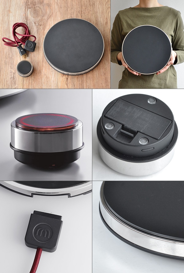 新品 ブラック マインツ ホットトリベット ステンレスブラック [MA-004