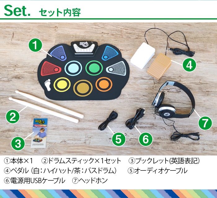 顼  ɥ Color Code Drum MUK-W758CLR-J