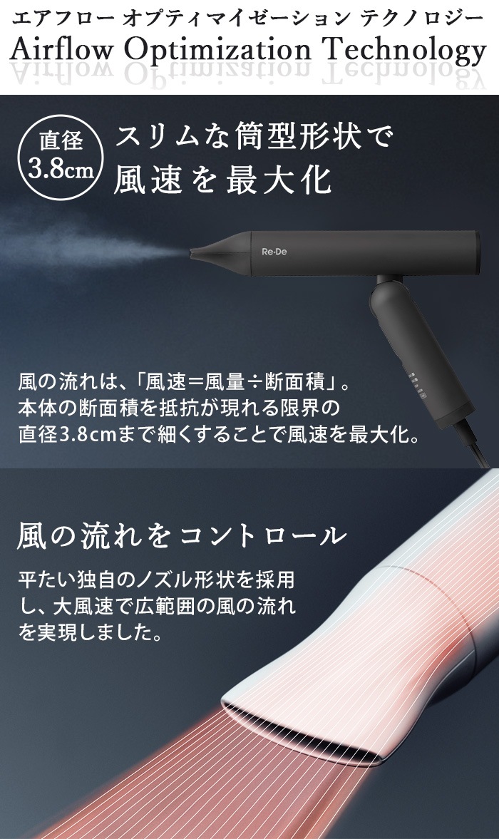 ��� �إ��ɥ饤 �ץ饹 DR02A Re��De HairDry��