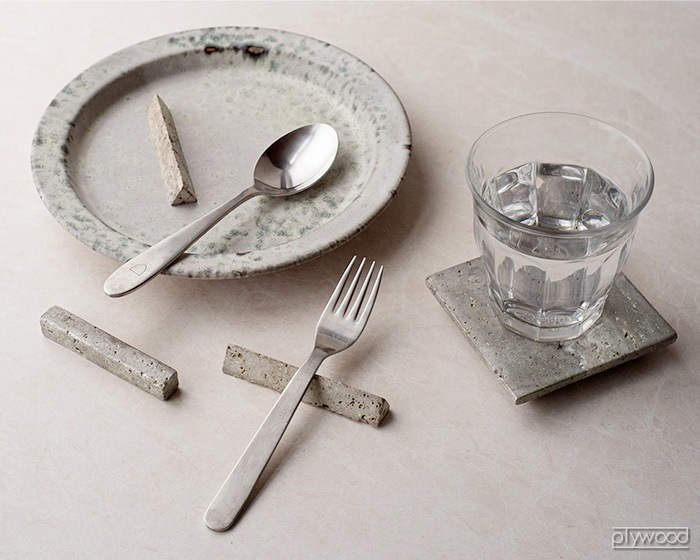 ޥ֥ ȥС  amabro TRAVERTINE COASTER