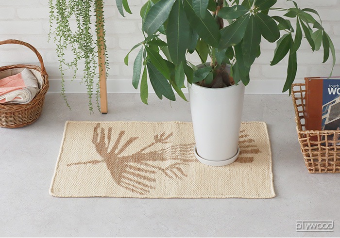�ǥ��ơ��� �ʥ��� ���塼�� �饰 DETAIL Nazca Jute Rug Large