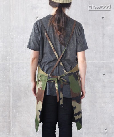 ȥץåȥ饤 ǡ ץ OUTPUT LIFE SUNDAY WORKER APRON