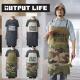 ȥץåȥ饤 ǡ ץ OUTPUT LIFE SUNDAY WORKER APRON